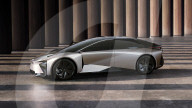 New high tech car will drive itself around the production line