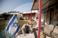 Kibbutzim massacres, three weeks after