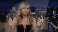 Model Heidi Klum reveals US TV show stage fall 