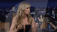 Model Heidi Klum reveals US TV show stage fall 
