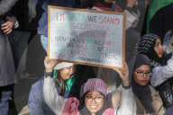 March For A Ceasefire In Palestine in London, UK.