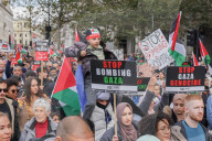 March For A Ceasefire In Palestine in London, UK.