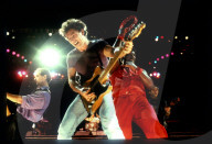 Bruce Springsteen and The E Street Band perform in Concert during his 'Born In The U.S.A. Tour' Circa 1984-85