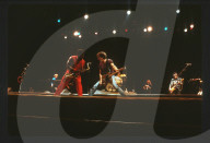 Bruce Springsteen and The E Street Band perform in Concert during his 'Born In The U.S.A. Tour' Circa 1984-85