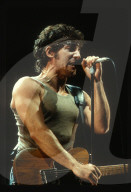 Bruce Springsteen and The E Street Band perform in Concert during his 'Born In The U.S.A. Tour' Circa 1984-85