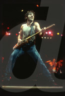 Bruce Springsteen and The E Street Band perform in Concert during his 'Born In The U.S.A. Tour' Circa 1984-85