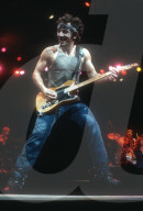 Bruce Springsteen and The E Street Band perform in Concert during his 'Born In The U.S.A. Tour' Circa 1984-85