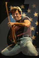 Bruce Springsteen and The E Street Band perform in Concert during his 'Born In The U.S.A. Tour' Circa 1984-85