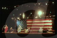 Bruce Springsteen and The E Street Band perform in Concert during his 'Born In The U.S.A. Tour' Circa 1984-85