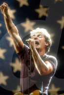 Bruce Springsteen and The E Street Band perform in Concert during his 'Born In The U.S.A. Tour' Circa 1984-85