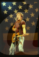 Bruce Springsteen and The E Street Band perform in Concert during his 'Born In The U.S.A. Tour' Circa 1984-85