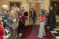 Prime Minister Rishi Sunak and his wife buy poppies
