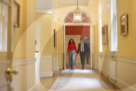 Prime Minister Rishi Sunak and his wife buy poppies