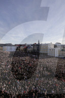 Iceland PM joins crowd of 100,000 for full-day women's strike