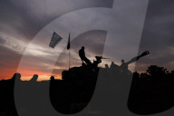 Israeli artillery firing on Gaza