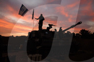 Israeli artillery firing on Gaza