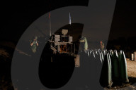 Israeli artillery firing on Gaza