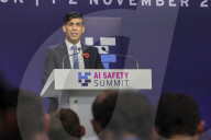 Prime Minister Rishi Sunak attends AI Summit at Bletchley Park
