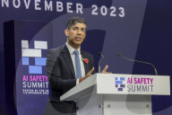 Prime Minister Rishi Sunak attends AI Summit at Bletchley Park