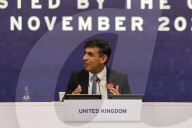 Prime Minister Rishi Sunak attends AI Summit at Bletchley Park