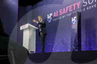 Prime Minister Rishi Sunak attends AI Summit at Bletchley Park