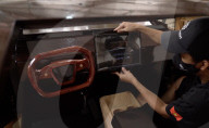 Wooden Tesla Cybertruck built as gift for Elon Musk