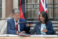 DESNZ Secretary Claire Countiho meets German Vice-Chancellor