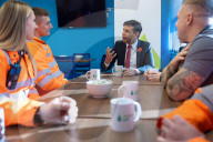 The Prime Minister Rishi Sunak visits Bacton Oil & Gas Terminal