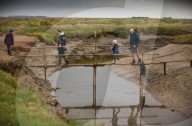 Norfolk villagers and National Trust at loggerheads over 'fairy bridge' that appeared in the night