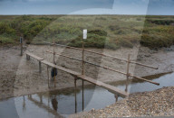 Norfolk villagers and National Trust at loggerheads over 'fairy bridge' that appeared in the night