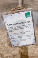 Norfolk villagers and National Trust at loggerheads over 'fairy bridge' that appeared in the night