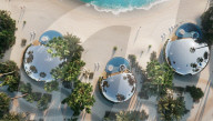 Stunning new Red Sea resort with stainless steel villas string out like pearls