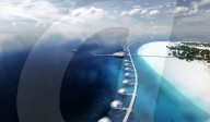 Stunning new Red Sea resort with stainless steel villas string out like pearls