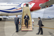 The Foreign Secretary James Cleverly attends the G7 Foreign Ministers' Meeting