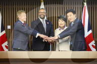 The Foreign Secretary James Cleverly attends the G7 Foreign Ministers' Meeting