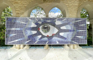 Mosaic commissioned by John Lennon for his swimming pool for auction