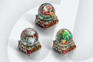 Christmas themed computer keyboard key caps