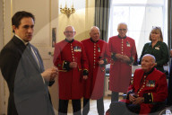 Akshata Murty and Jonhny Mercer host Chelsea Pensioners