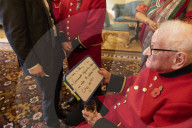 Akshata Murty and Jonhny Mercer host Chelsea Pensioners