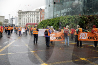 Just Stop Oil Protest in London, UK.