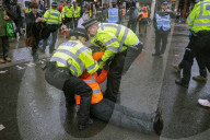 Just Stop Oil Protest in London, UK.