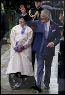 The Kings meets with members of the Korean community in New Malden, UK.