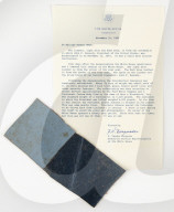 Bloodstained leather from President Kennedy assassination car sold at auction