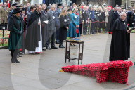 The Queen attends the 95th year of the Field of Remembrance in London, UK.
