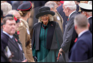 The Queen attends the 95th year of the Field of Remembrance in London, UK.