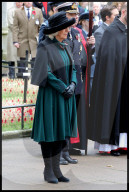 The Queen attends the 95th year of the Field of Remembrance in London, UK.