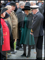 The Queen attends the 95th year of the Field of Remembrance in London, UK.