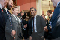 The Prime Minister Rishi Sunak meets Veterans before Remembrance Sunday
