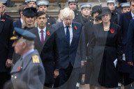 The Prime Minister Rishi Sunak attends the Cenotaph Ceremonial