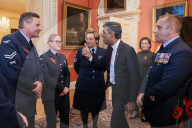 The Prime Minister Rishi Sunak meets Veterans before Remembrance Sunday
